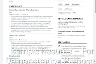 rewrite your resume ats friendly