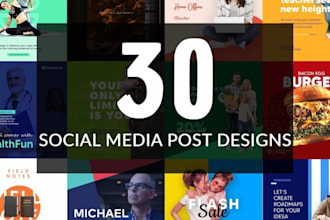 create social media posts, ad creative, facebook ad image, instagram design