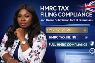 handle hmrc tax filing compliance and online submission for uk businesses