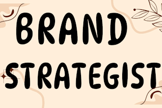 create a powerful brand strategy and marketing plan to grow your business