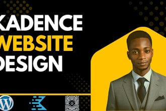 build wordpress website with kadence, kadence blocks, gutenberg blocks elementor