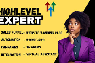 gohighlevel a2p 10dlc ghl virtual assistant and sales funnel