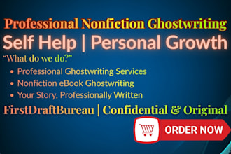 do self help or non fiction ebook ghostwriting ghostwriter personal growth ebook