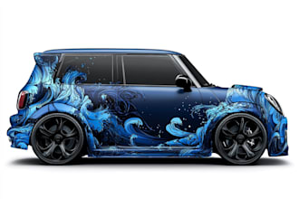 create food truck wrap design, food trailer wrap design