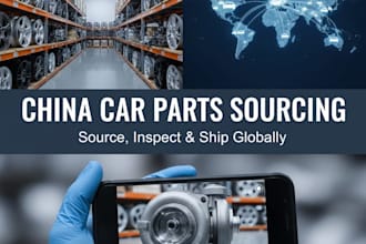 source, inspect, and ship car parts and tuning kits from china