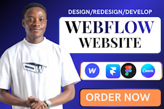 design a high converting saas landing page in webflow or framer