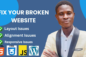 fix website bugs and issues quickly