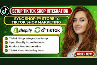 setup tik tok shop integration sync shopify store to tiktok shop marketing