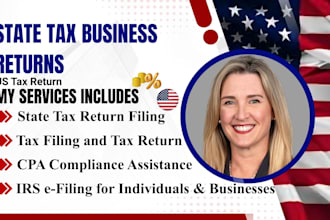 do US tax returns, US tax filing, business tax 1040, 5472, 1120 and llc tax