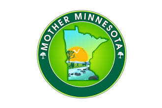 design eco friendly environment mother logo