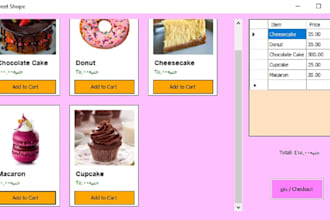 create inventory, pos or management software in c sharp