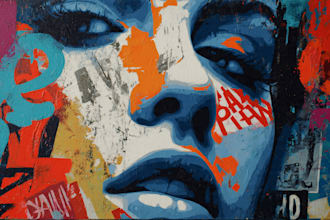 do illustration expresionism art, graffity, abstract
