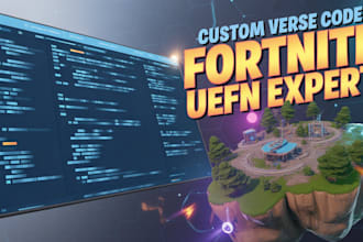 create custom verse code for fortnite uefn maps using unreal engine