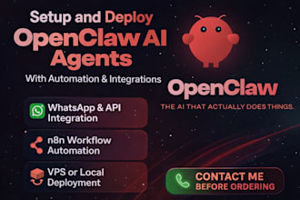 setup fix and deploy openclaw ai agent with automation and integrations
