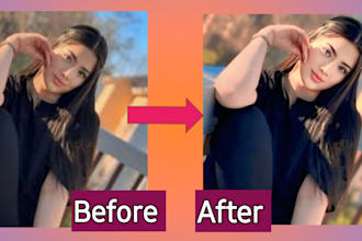 do professional photo enhancement and retouching