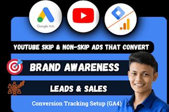 converting youtube ads for leads, sales and brand awareness
