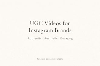 create ugc videos and instagram content