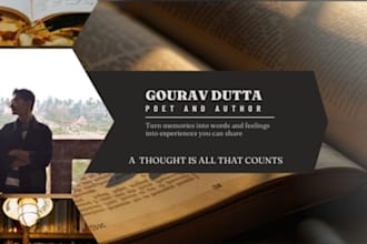 write and edit poetries that are ready to be published