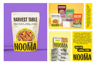 design modern cpg and  fmcg product packaging