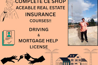 complete aceable real estate, driving and ce shop insurance courses