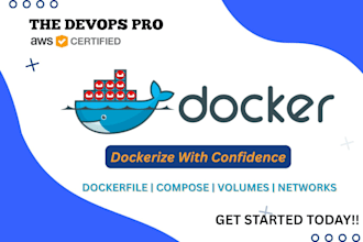 dockerize and containerize your application