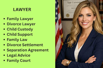handle divorce, custody, adoption, and guardianship as your US family lawyer