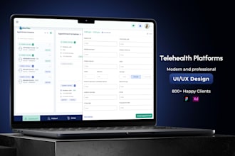 build secure telehealth platforms for web and mobile