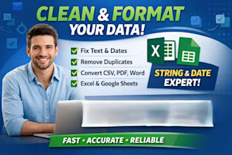 format , clean, and organize messy data in excel