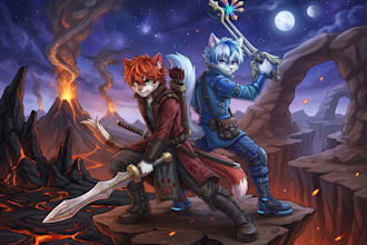 draw furry art, fursona, furry oc, anthro character art, sfw