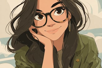 draw disney cartoon portrait