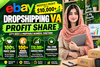 do ebay dropshipping on profit share