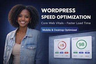 speed up wordpress website, optimize core web vitals, google pagespeed insights