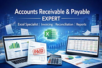 be your expert accountant and excel data analyst free of cost