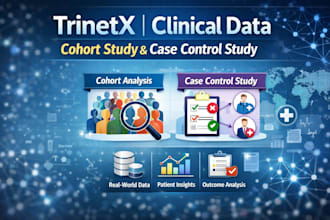 do trinetx data analysis for cohort, case control and cross sectional studies