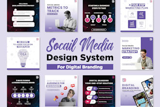 design social media posts