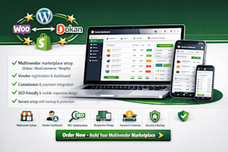 build multivendor marketplace dokan wordpress woocommerce shopify multi vendor