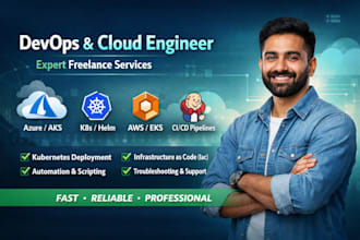 be your AWS, azure, kubernetes, and devops engineer