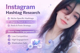 do instagram hashtag research for organic growth and reach