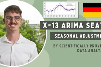 seasonally adjust your time series using x13 arima seats