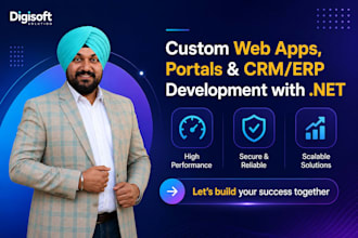 develop saas and CRM development using dot net