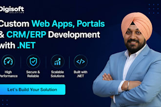 develop saas, CRM and erp using dot net