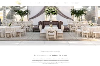 redesign event planner website wedding organizer website corporate event website