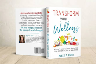 design unique ebook, hardcover, or paperback cover design