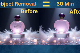 cleanly remove text or watermarks from images