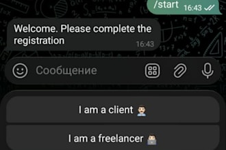 create tg bot using python