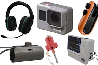 make 3d product modeling for consumer electronics, amazon product rendering