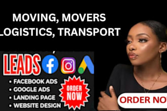 generate logistics leads freight broker leads trucking leads moving company lead