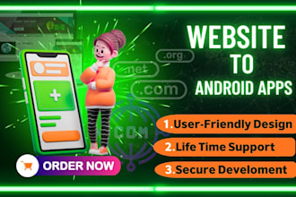convert your website into a professional android app