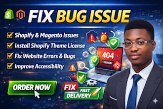 fix install shopify theme license fix bug magento issues shopify accessibility