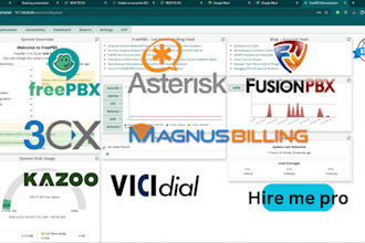 fix freepbx, asterisk, magnus billing, fusionpbx, vicidial, 3cx, kazoopbx issue